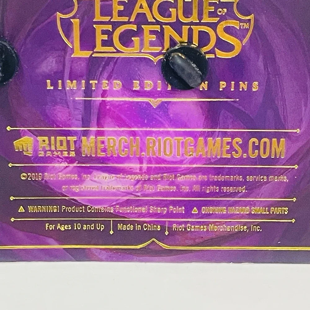 League Of Legends Void 2019 Pin Badge Riot Games Baron‎ Nashor Kha'Zix Cho'Gath